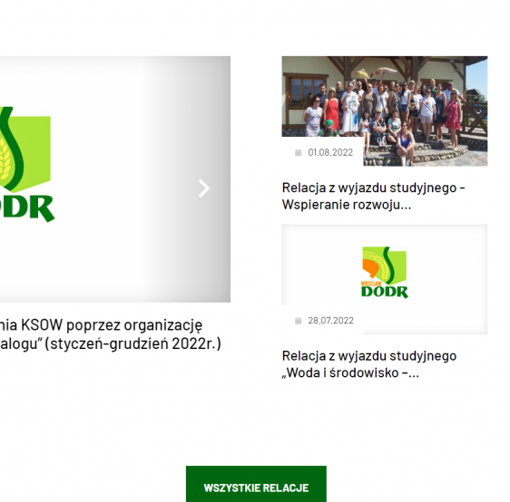 Przykład zaślepki w dodr